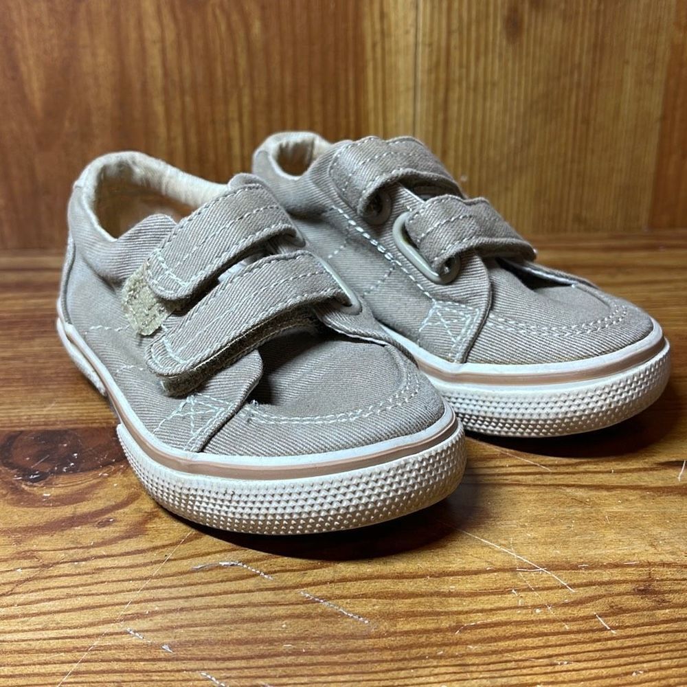 Sperry Top Sider‎ Kids Tan  Shoes size 6 Halyard H&M